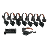 Hollyland Solidcom C1 Pro Wireless Intercom System With Noise Cancellation [Solidcom C1 Pro Headset Options: Solidcom C1 Pro - 8 Headsets]